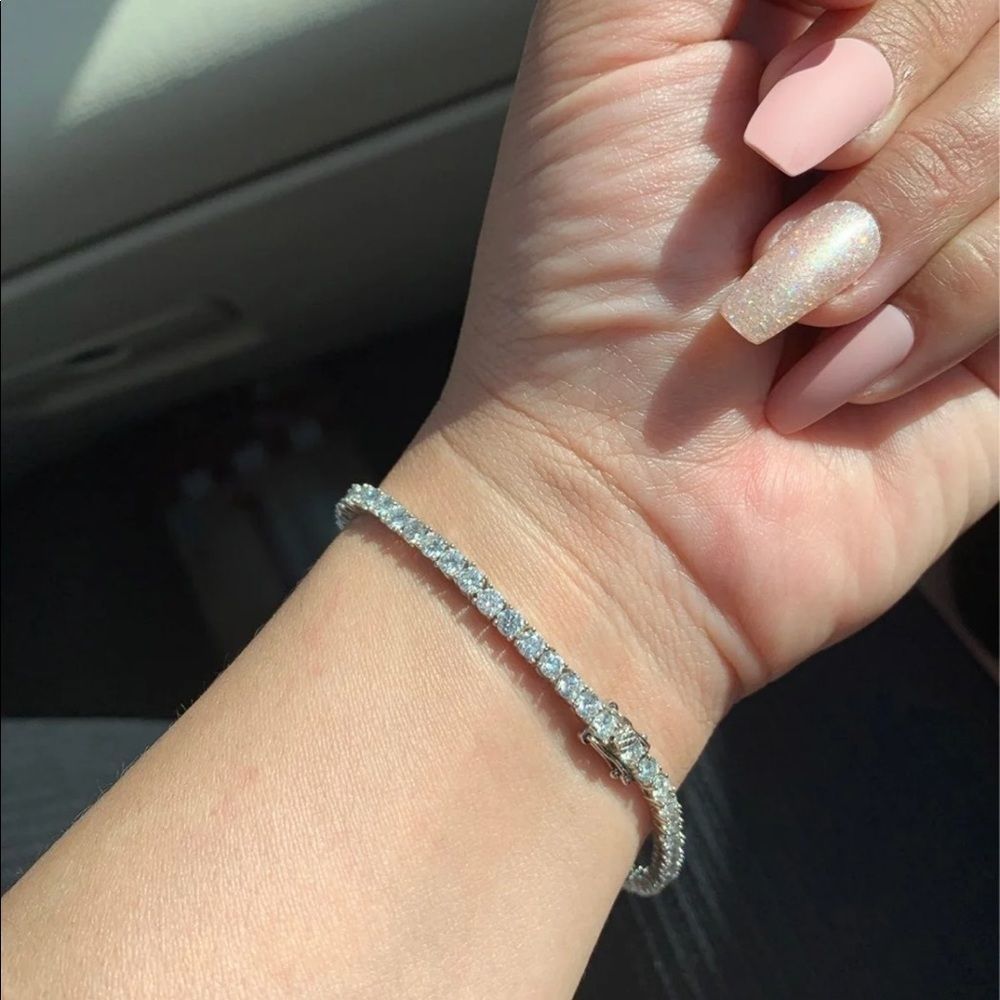 Moissanite bracelet - Picture 4 of 8
